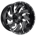 Fuel 1Pc D239 Cleaver 22X8.25 +127 Gloss Black Milled