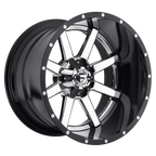 Fuel 1Pc D260 Maverick 24X12 -44 Chrome