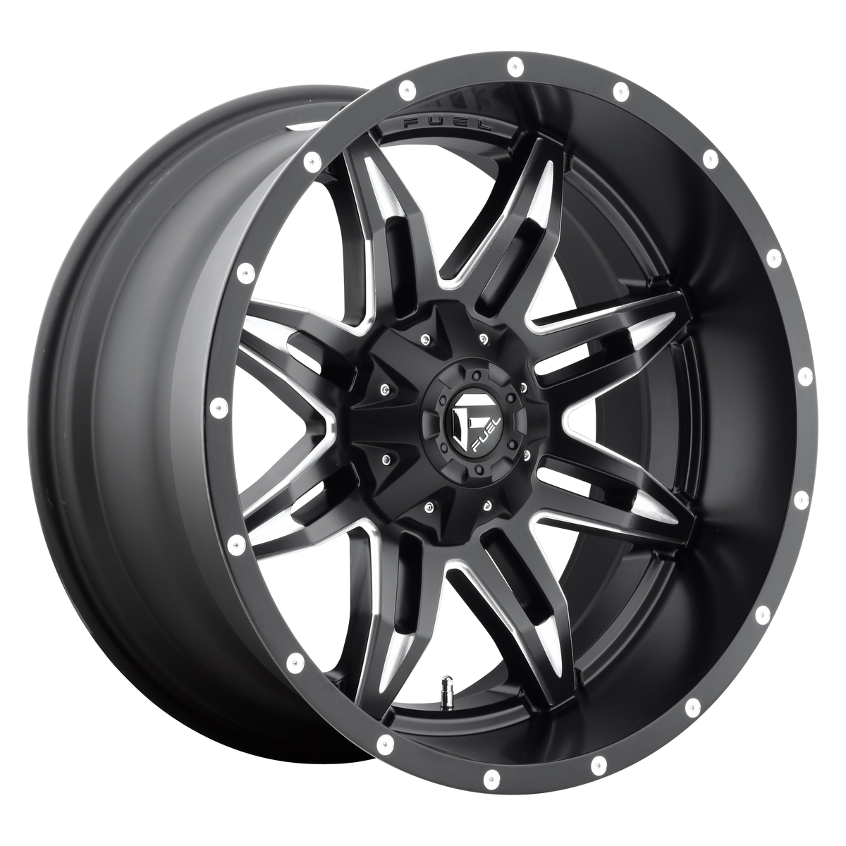 Fuel 1Pc D567 Lethal 18X9 +1 Matte Black Milled
