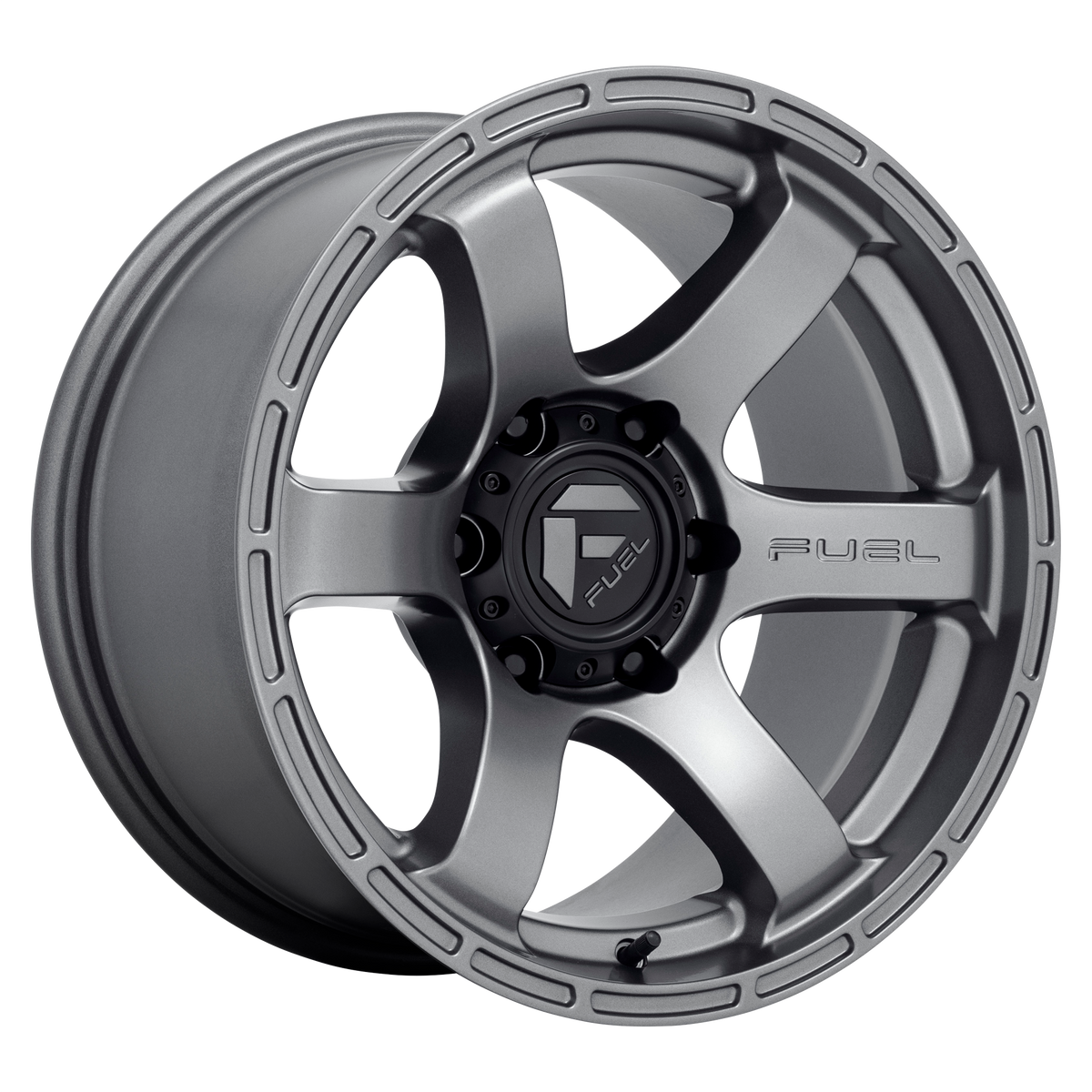 Fuel 1Pc D767 Rush 20X9 +1 Matte Gunmetal