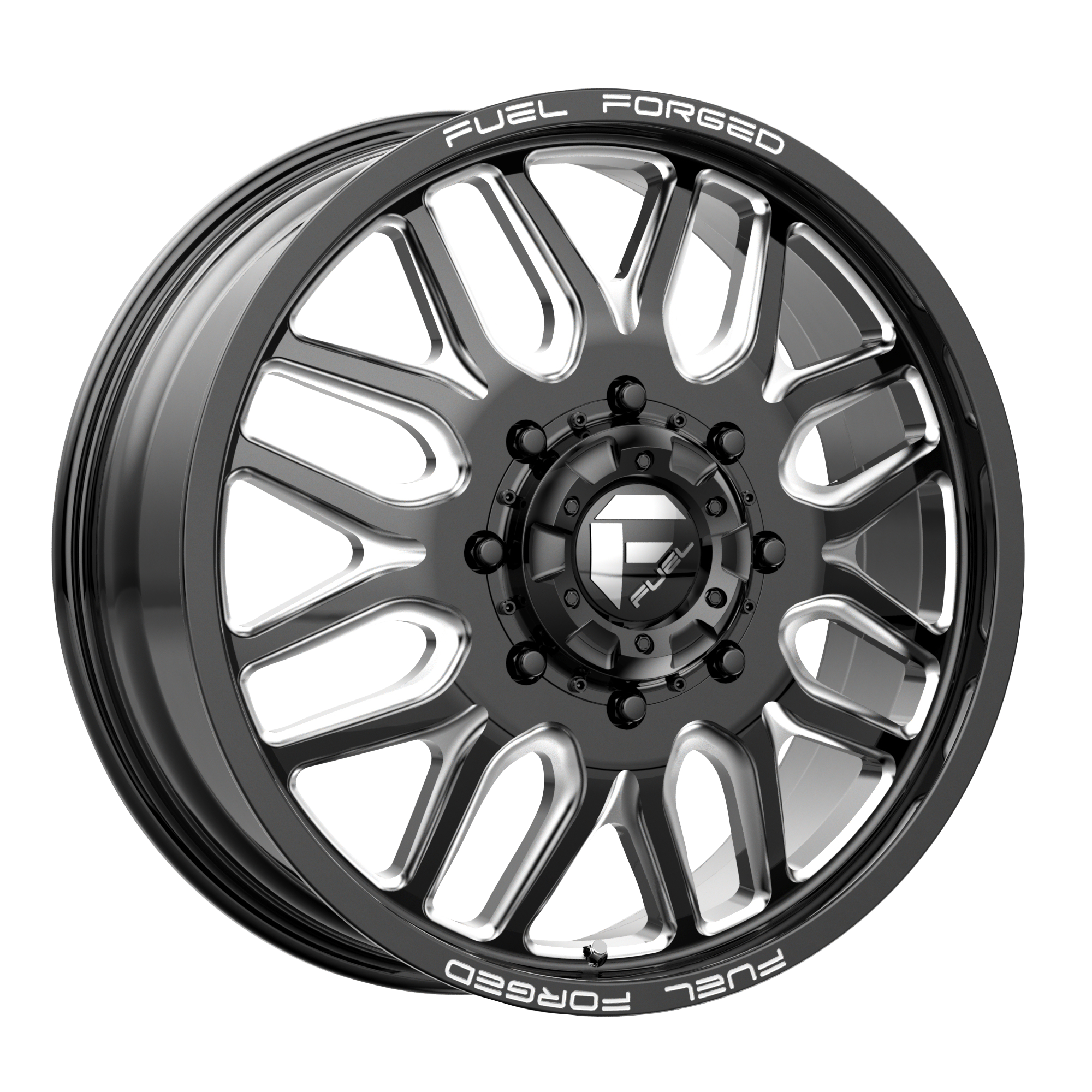 Fuel Mono Db66 Ffc66 20X8.25 +105 Matte Black Milled