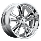 Foose 1Pc F097 Knuckle 18X9.5 +1 Chrome Plated