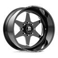 Fuel 1Pc Ff115 20X10 -25 Gloss Black Mill-Mach
