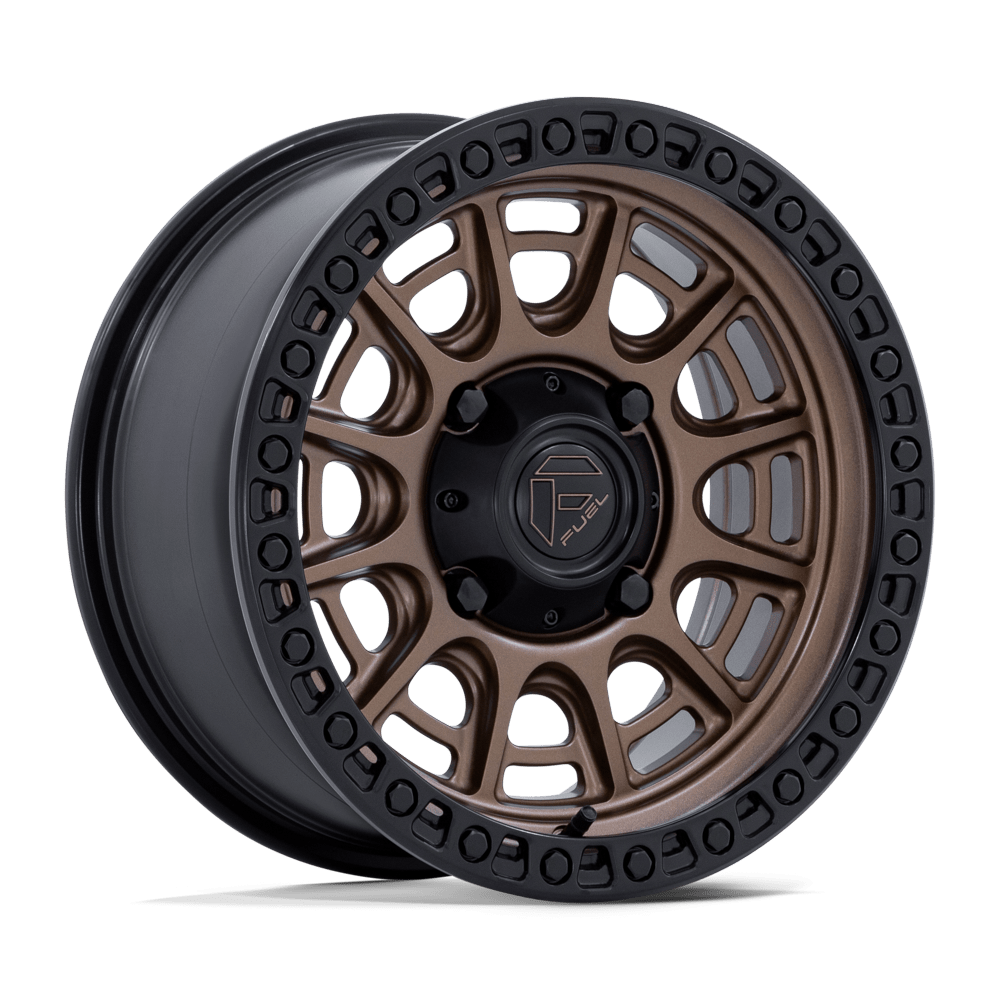 Fuel Utv Fv832 Cycle Utv 15X7 +10 Matte Bronze W Matte Black Lip