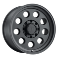 Level 8 Hauler 16X6 +0 Matte Black