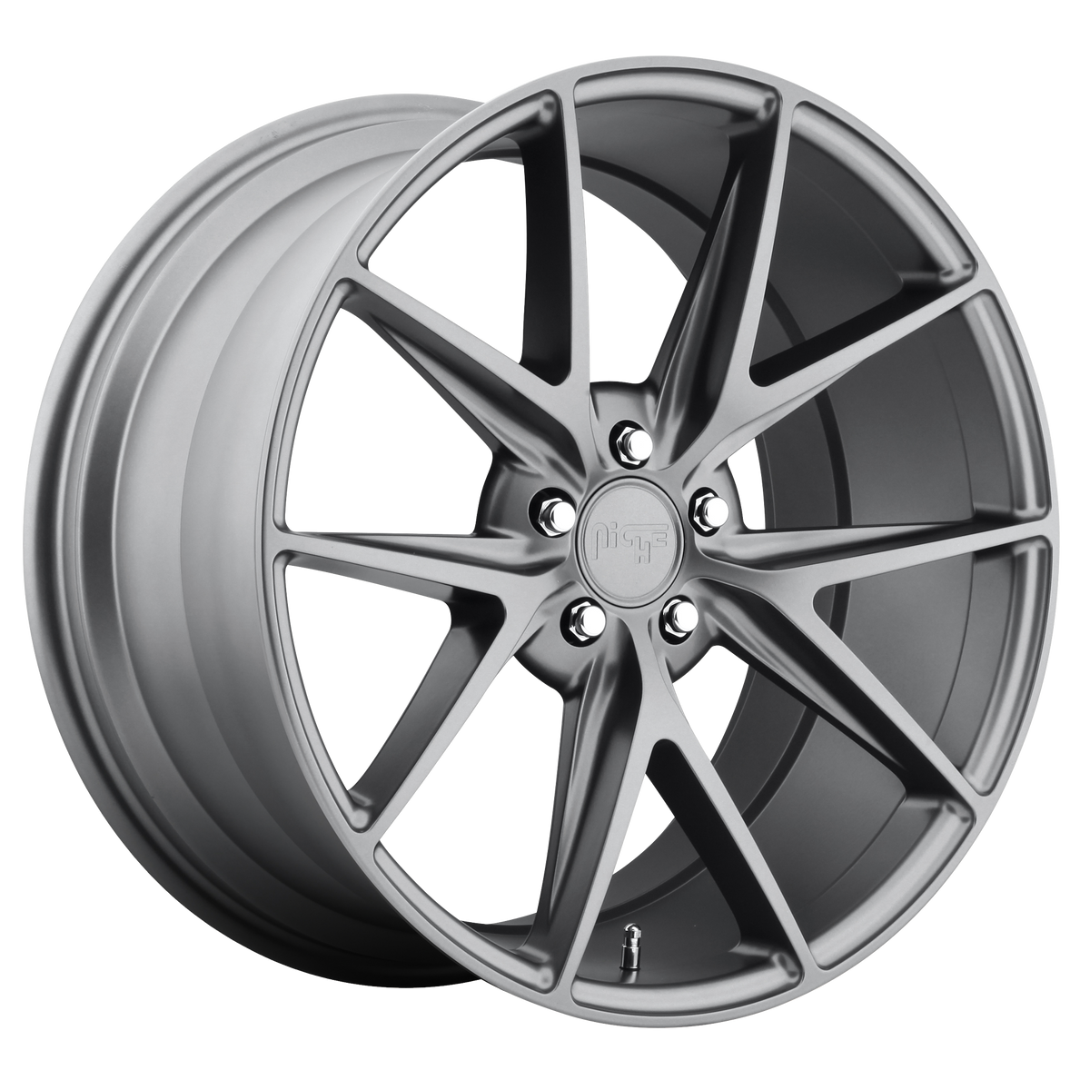 Niche 1Pc M116 Misano 18X8 +30 Matte Gun Metal