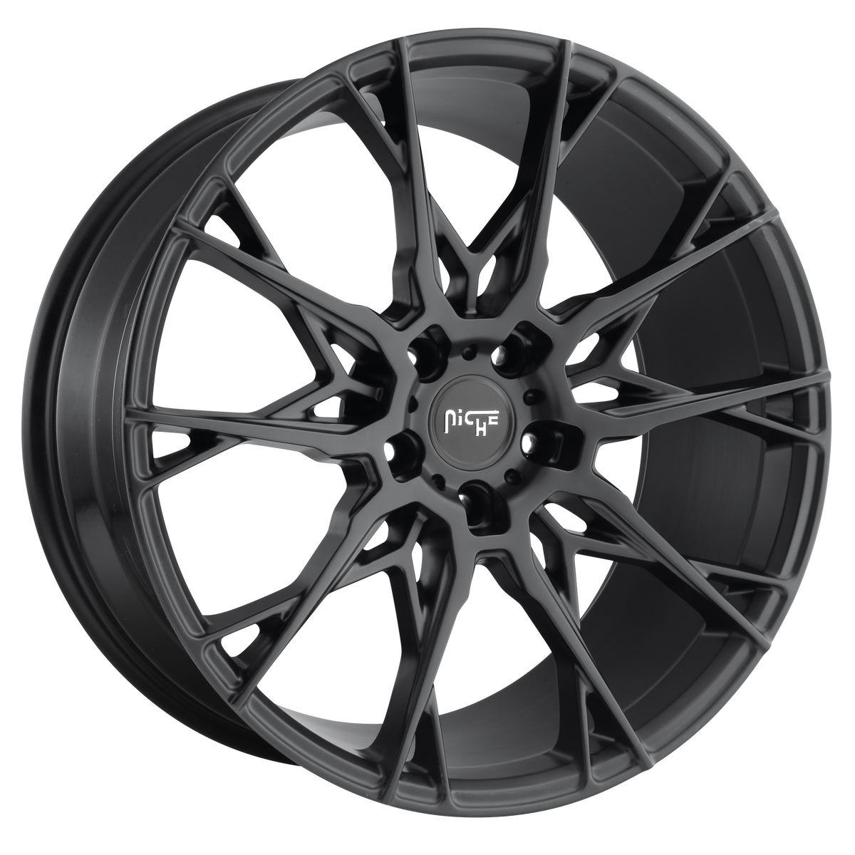 Niche 1Pc M183 Staccato 19X8.5 +35 Matte Black