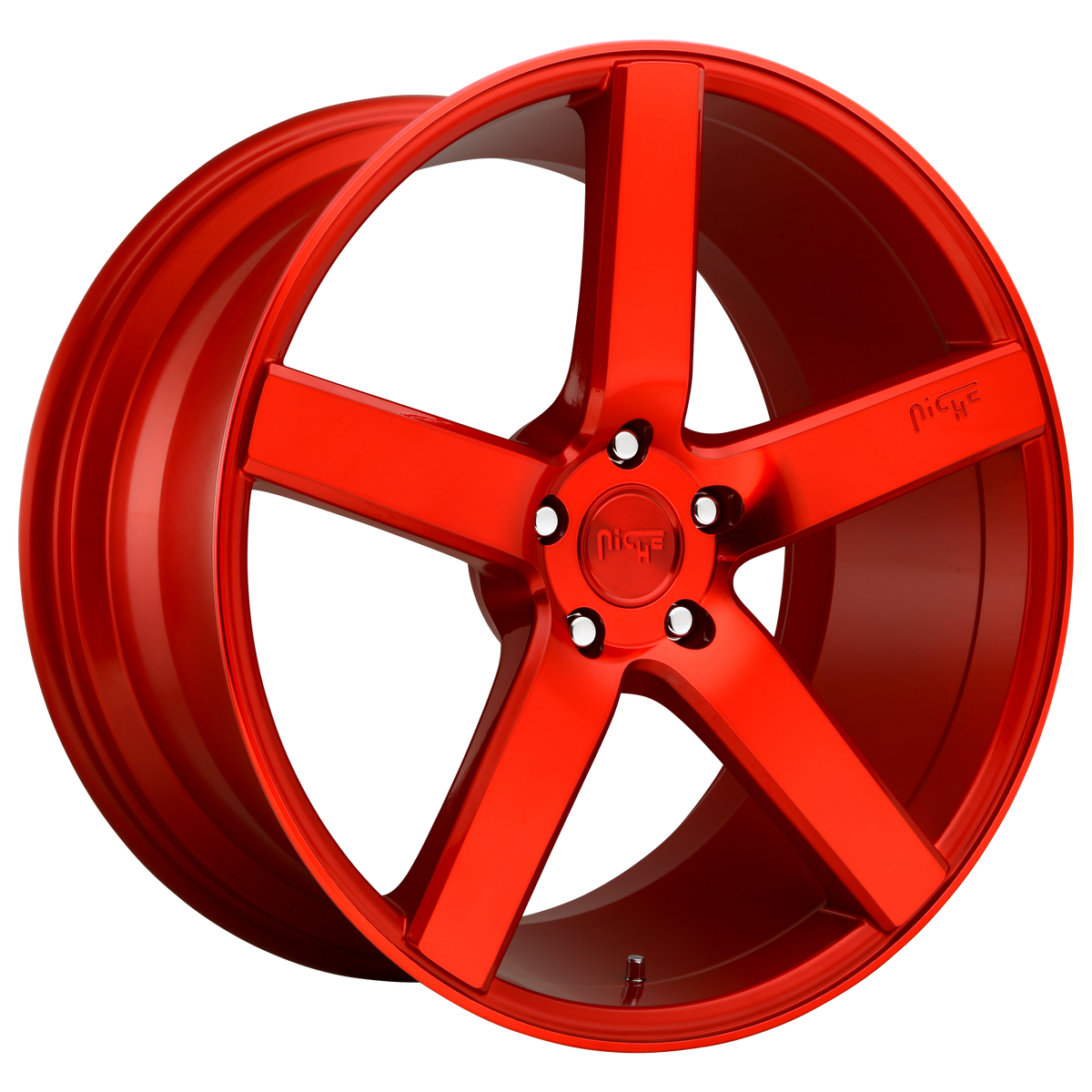 Niche 1Pc M187 Milan 20X8.5 +35 Candy Red