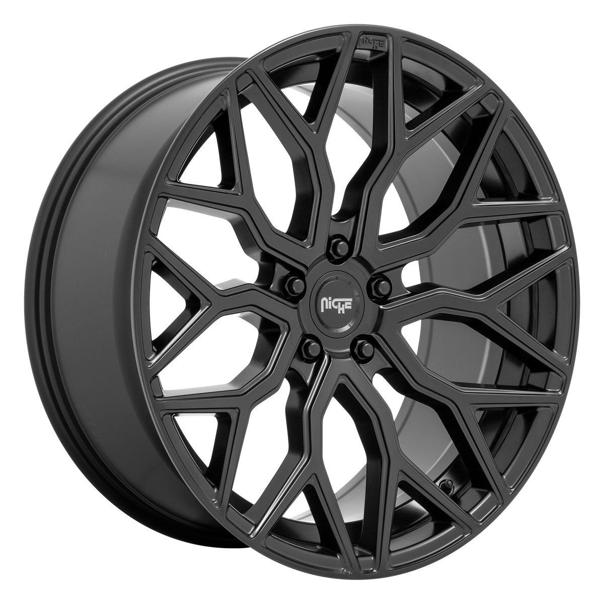 Niche 1Pc M261 Mazzanti 19X8.5 +35 Matte Black