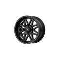 Msa Offroad Wheels M26 Vibe Utv 14X7 +0 Gloss Black Milled