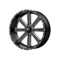 Msa Offroad Wheels M34 Flash Utv 20X7 +0 Gloss Black Milled