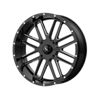 Msa Offroad Wheels M35 Bandit Utv 20X7 +0 Gloss Black Milled