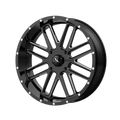 Msa Offroad Wheels M35 Bandit Utv 20X7 +0 Gloss Black Milled