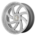 Msa Offroad Wheels M36 Switch Utv 24X7 +0 Brushed Titanium