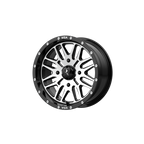 Msa Offroad Wheels M38 Brute Utv 16X7 +10 Gloss Black Machined
