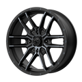 Msa Offroad Wheels M43 Fang Utv 15X7 +38 Satin Black W/ Titanium Tint