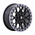 Msa Offroad Wheels M48 Portal Utv Beadlock 15X6 +38 Satin Black W/ Gray Tint Ring