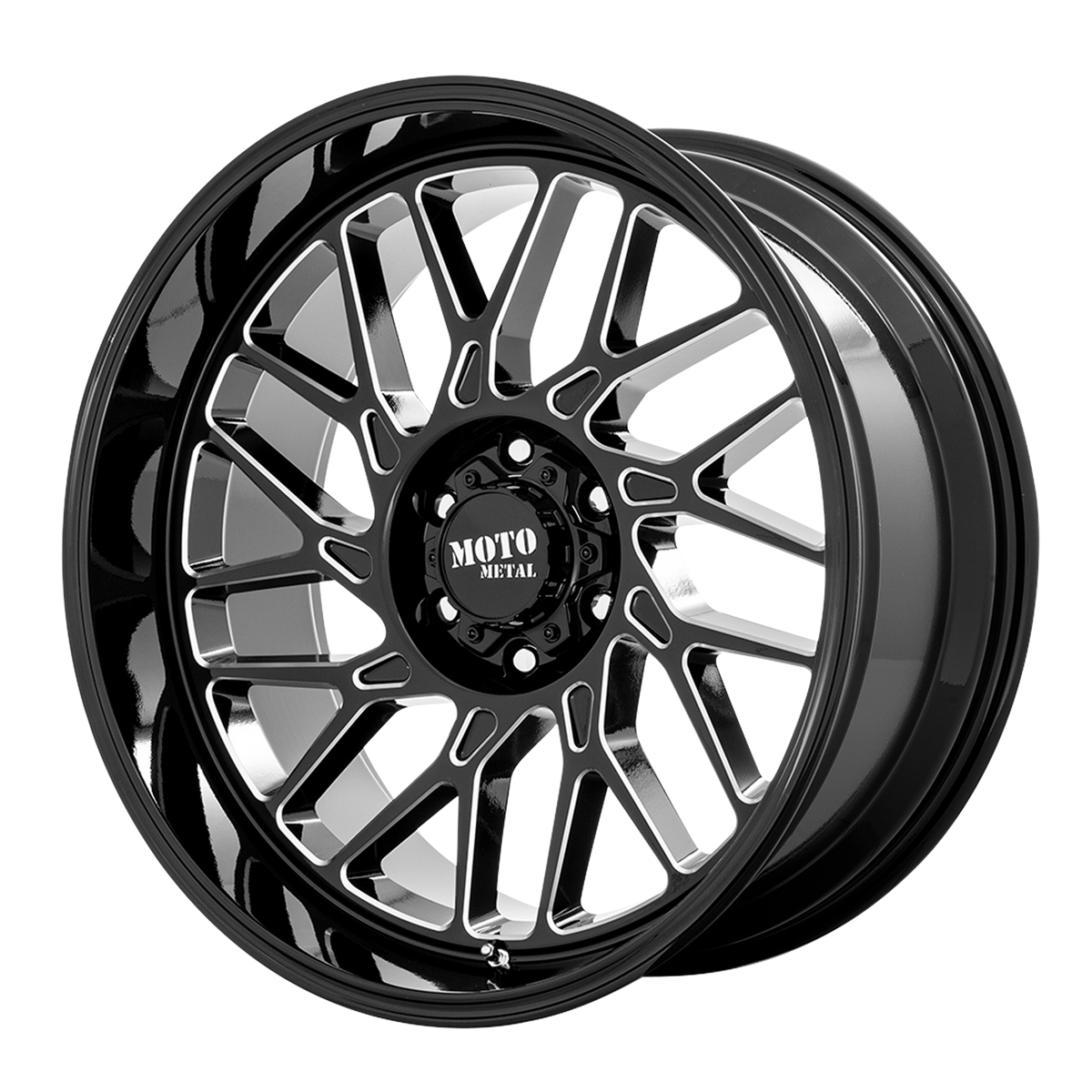 Moto Metal Mo805 20X10 -18 Gloss Black Milled