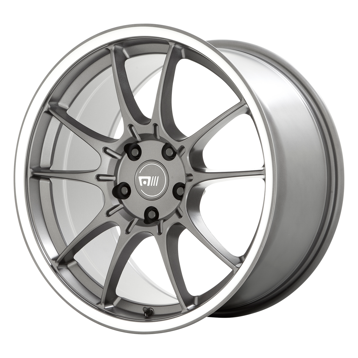 Motegi Mr152 Ss5 17X8 +45 Gunmetal W/ Machined Lip