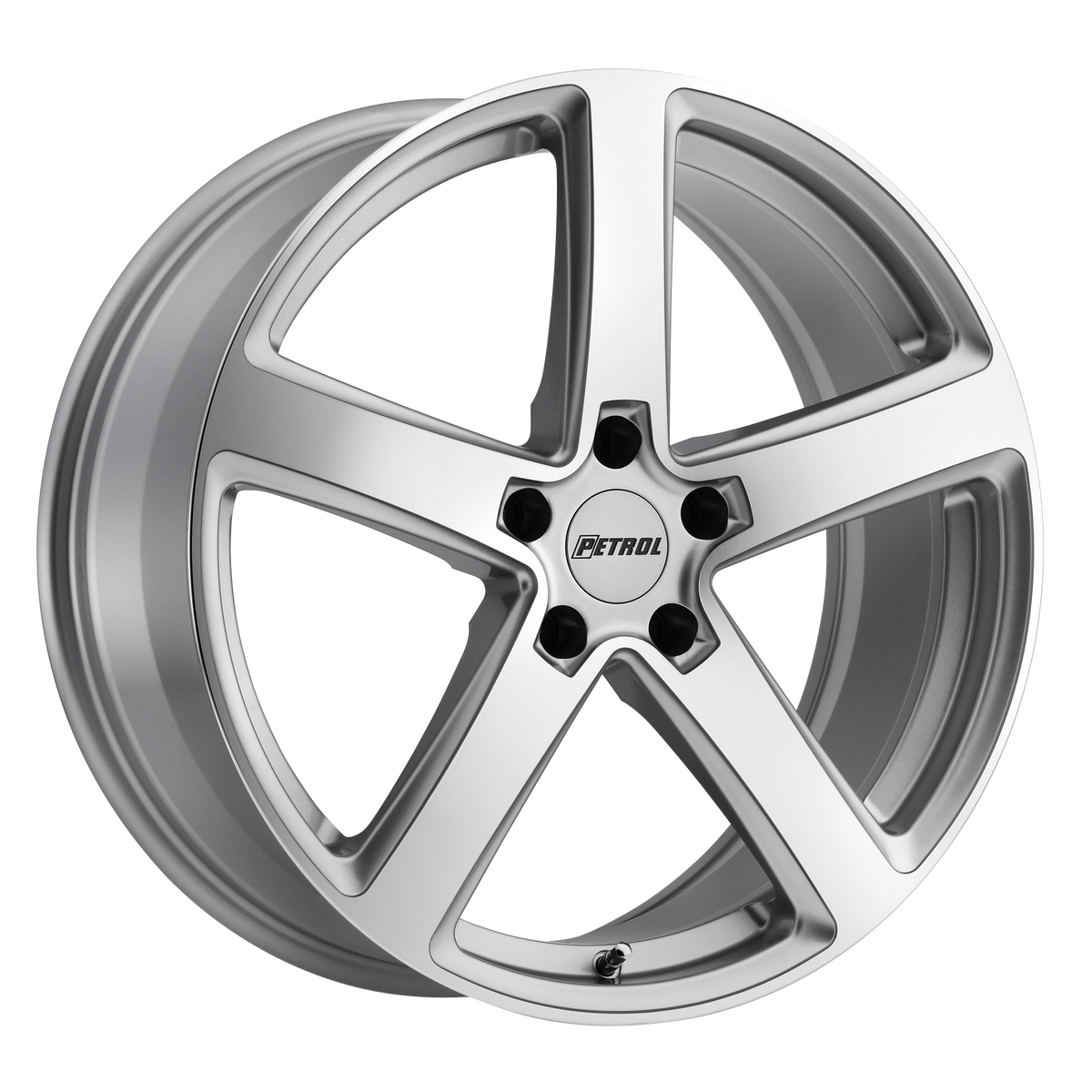 Petrol P2A 18X8 +40 Silver W/ Machined Cut Face