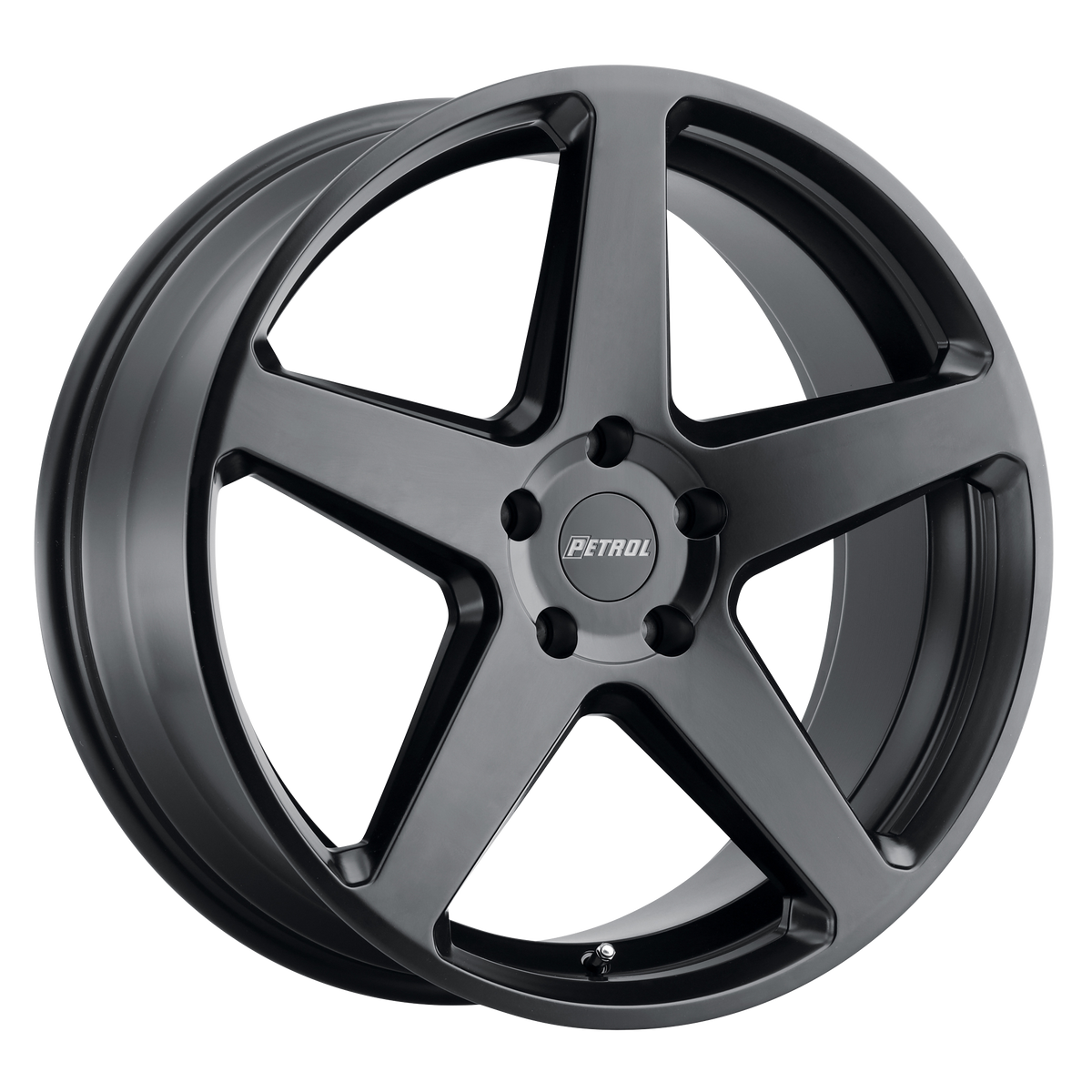 Petrol P2C 18X8 +40 Semi Gloss Black