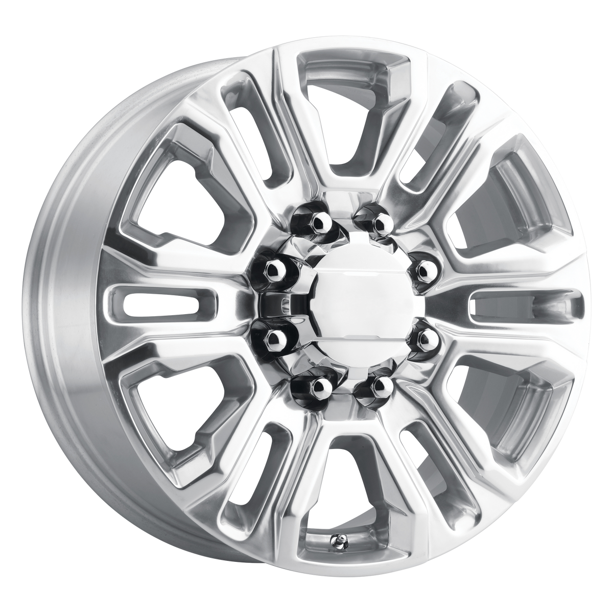 Performance Replicas Pr207 20X8.5 +15 Polished W/ Clear Coat