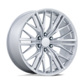 Performance Replicas Pr227 22X9.5 +18 Gloss Silver