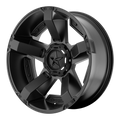 Xd Xd811 Rockstar Ii 18X9 +0 Satin Black W/ Accents