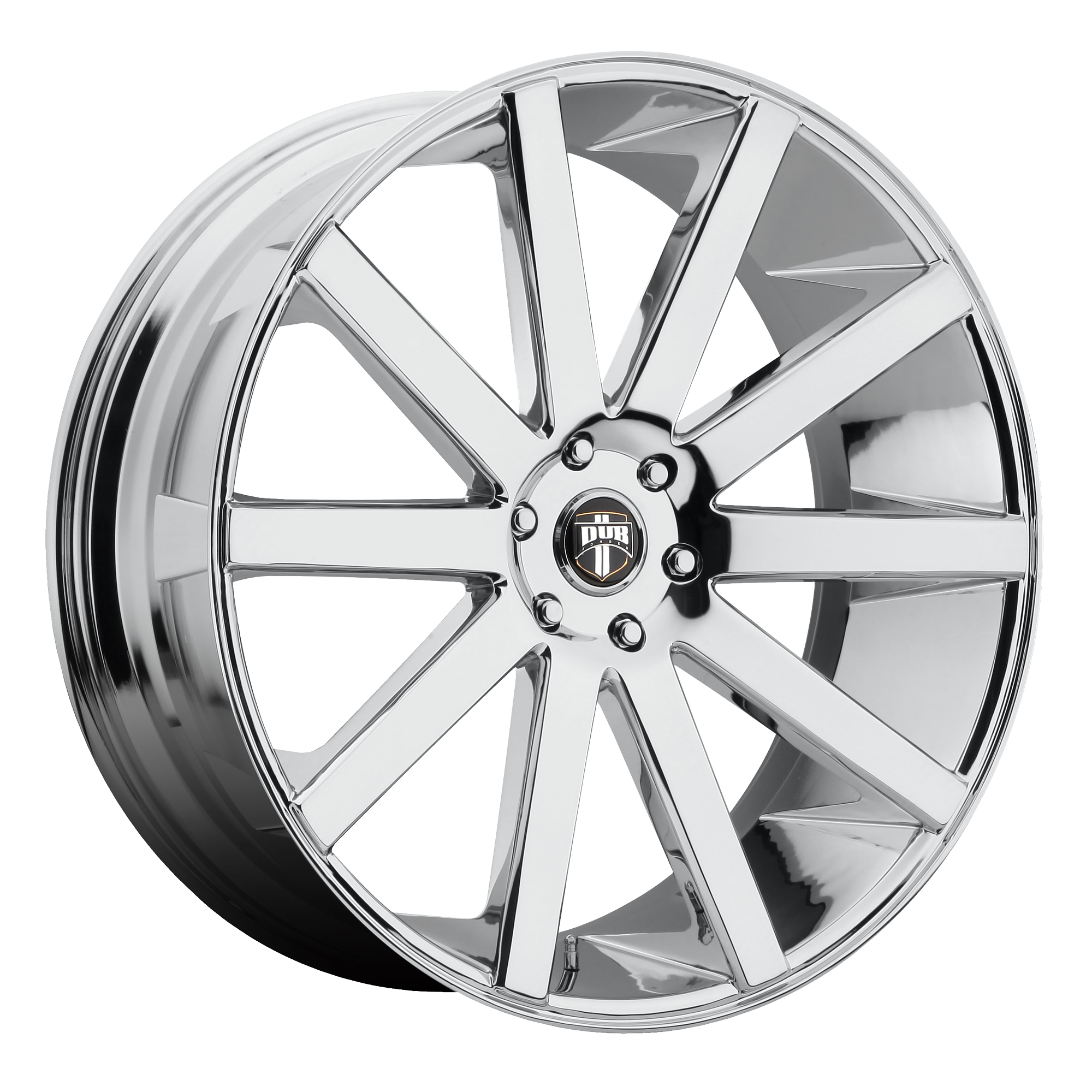 Dub 1Pc S005 28X10 +30 Chrome