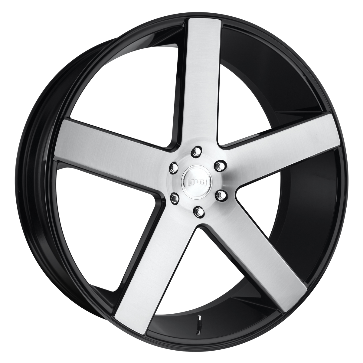 Dub 1Pc S217 Baller 22X9.5 +19 Gloss Black Brushed