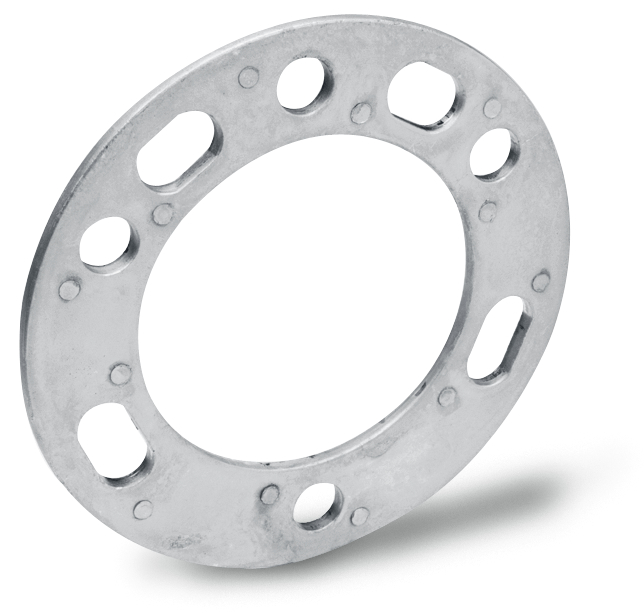 Wheel Spacer 5X5.5-6X5.5 1/4 Thick Bulk