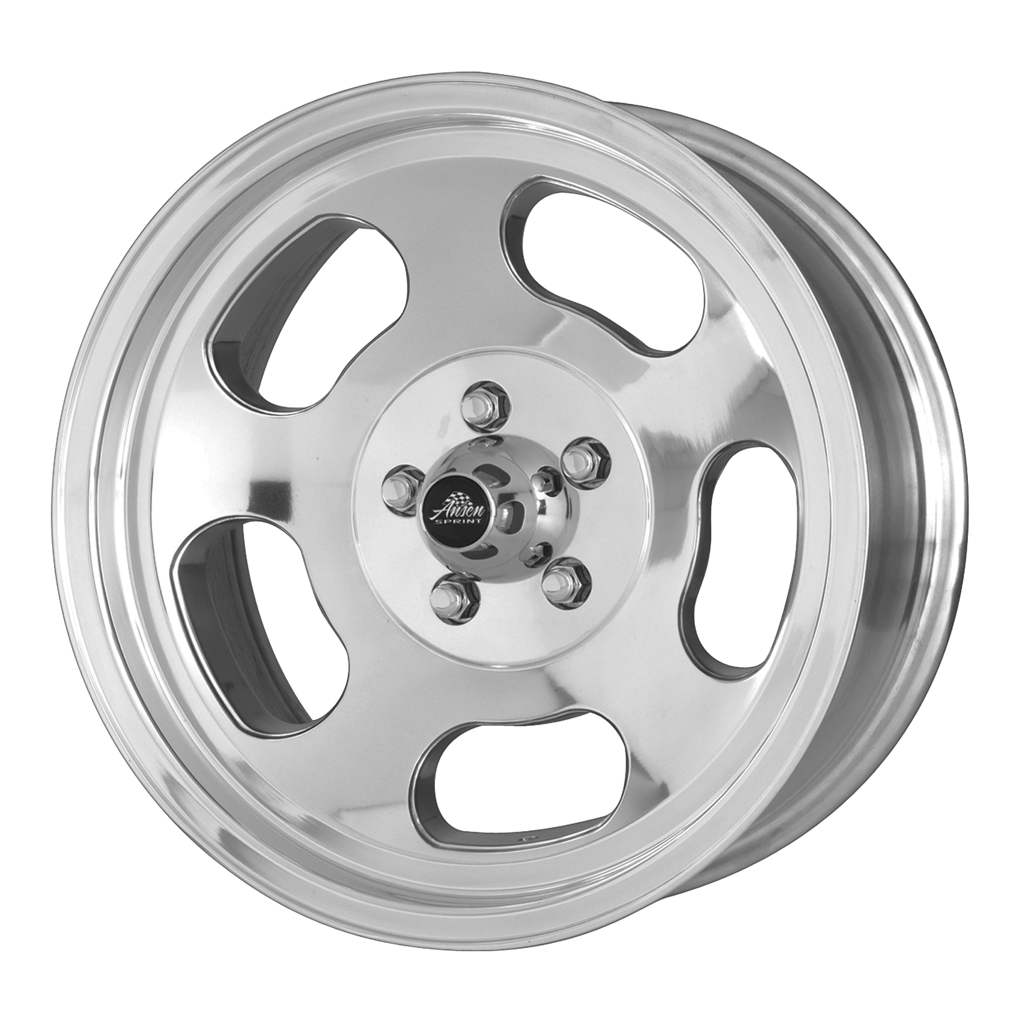American Racing Vintage Vn69 Ansen Sprint 15X7 +0 Polished
