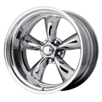 American Racing Vintage Vn474 Gasser 17X8 -12 Two-Piece Polished
