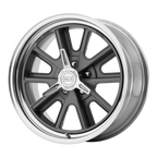 American Racing Vintage Vn407 Cobra 18X8 +0 Two-Pc Mag Gray Polish Barrel