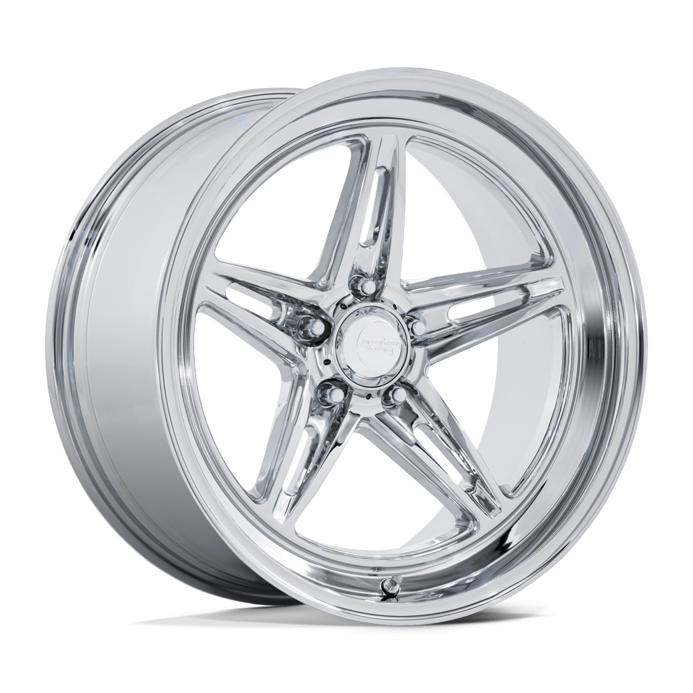 American Racing Vintage Vn514 Groove 18X8 +0 Chrome