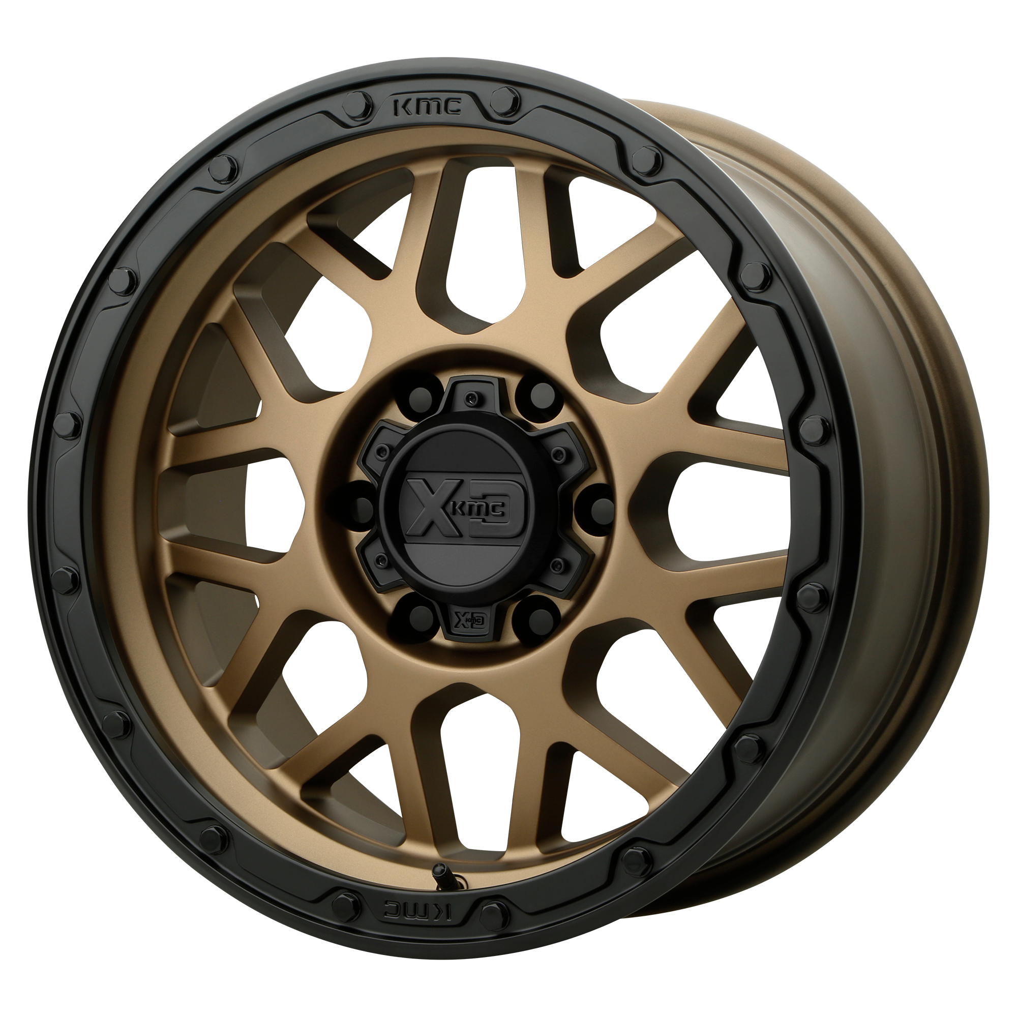 Xd Xd135 Grenade Or 20X9 +18 Matte Bronze W/ Matte Black Lp