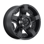 Xd Xd811 Rockstar Ii 17X8 +35 Matte Black W/ Accents