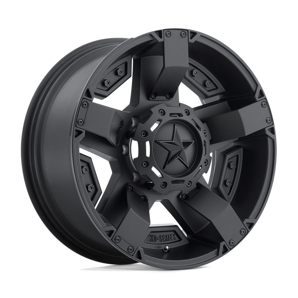 Xd Xd811 Rockstar Ii 18X9 +0 Matte Black W/ Accents