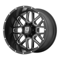 Xd Xd818 Heist 20X9 +18 Satin Black Milled W/ Btcc