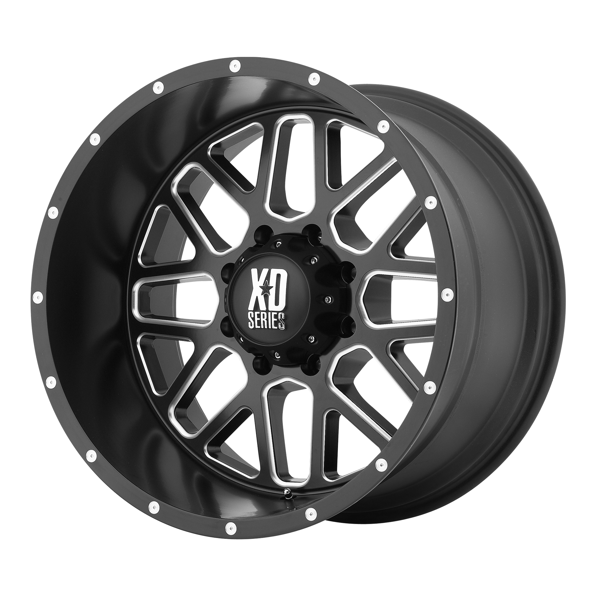 Xd Xd818 Heist 20X9 +18 Satin Black Milled W/ Btcc