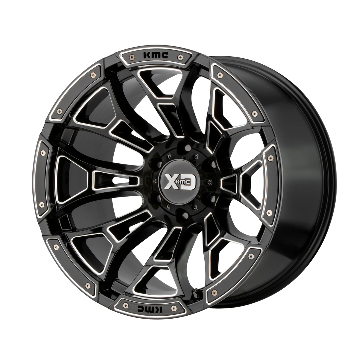 Xd Xd841 Boneyard 20X12 -44 Gloss Black Milled