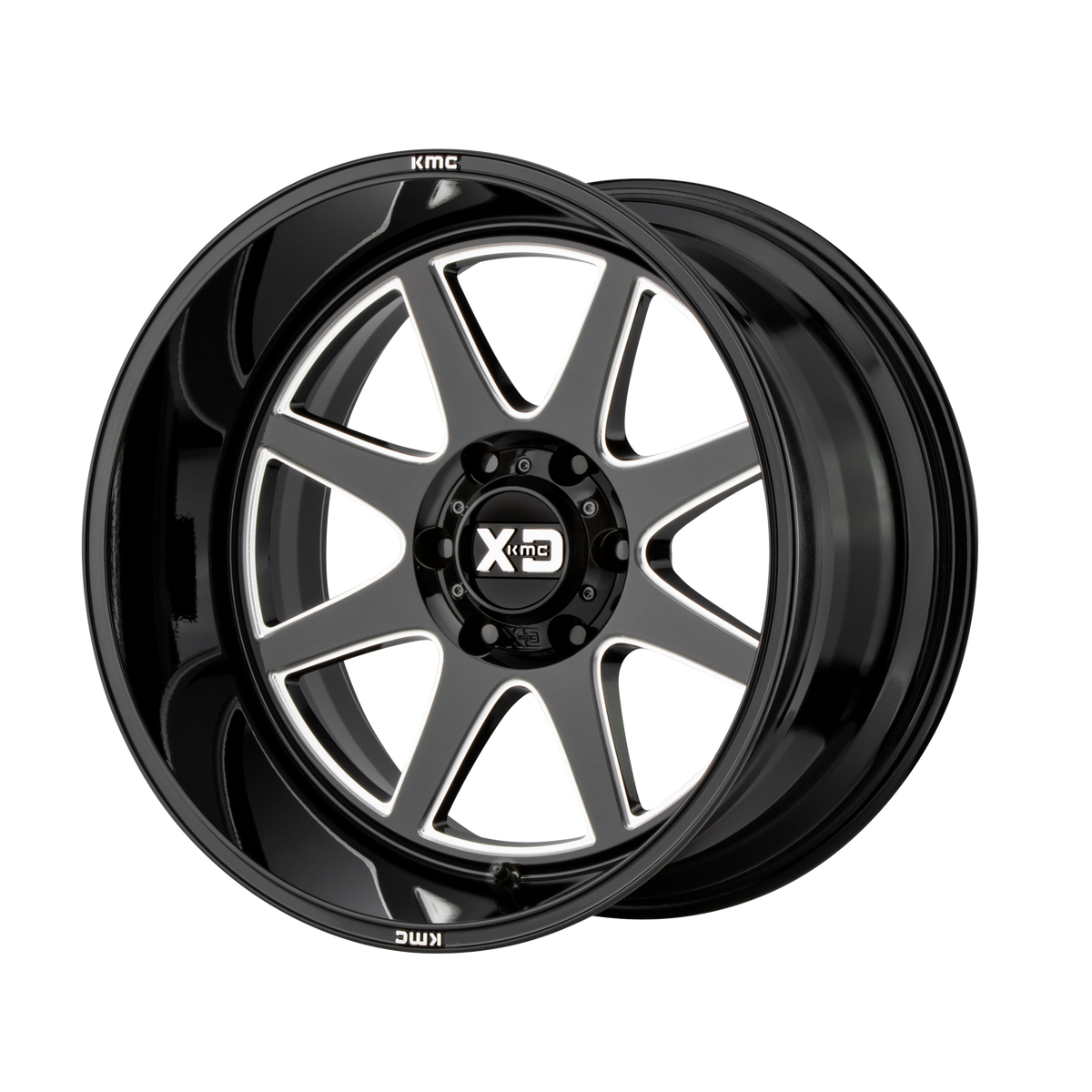 Xd Xd844 Pike 20X12 -44 Gloss Black Milled