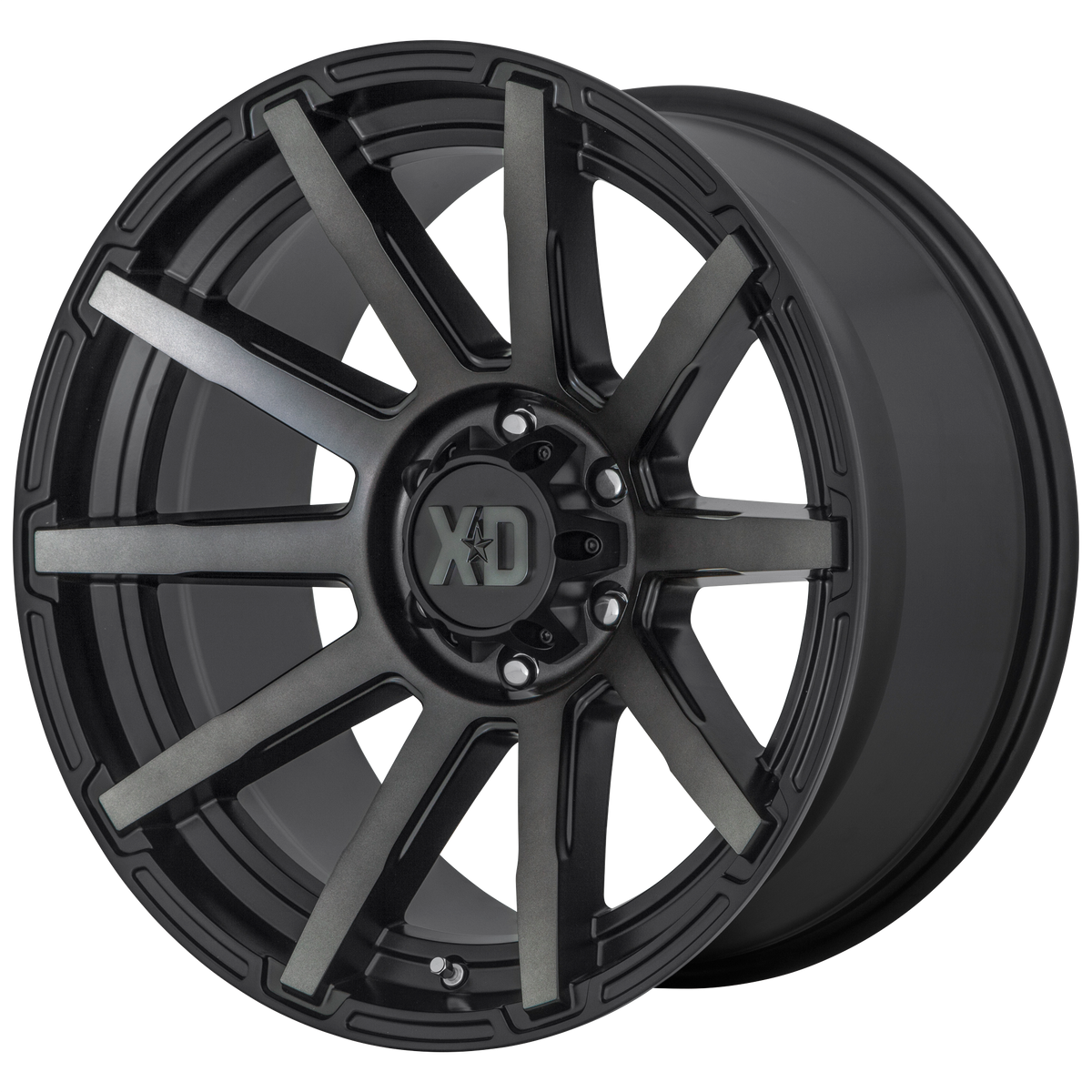Xd Xd847 Outbreak 20X9 +18 Satin Black W/ Gray Tint