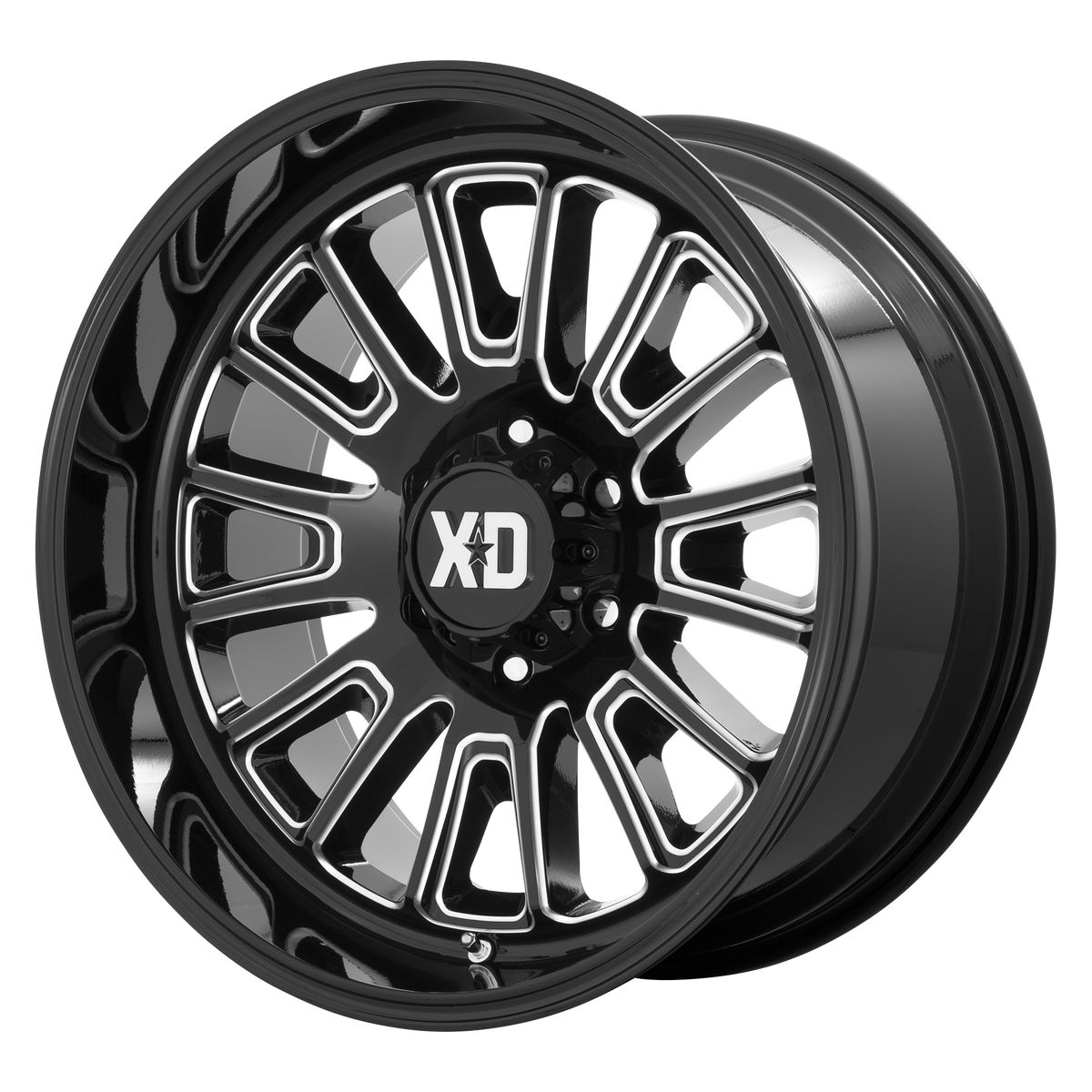 Xd Xd864 Rover 20X10 -18 Gloss Black Milled
