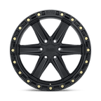 Black Rhino Hard Alloys Henderson 20X9.5 -18 Matte Black W/ Brass Bolts