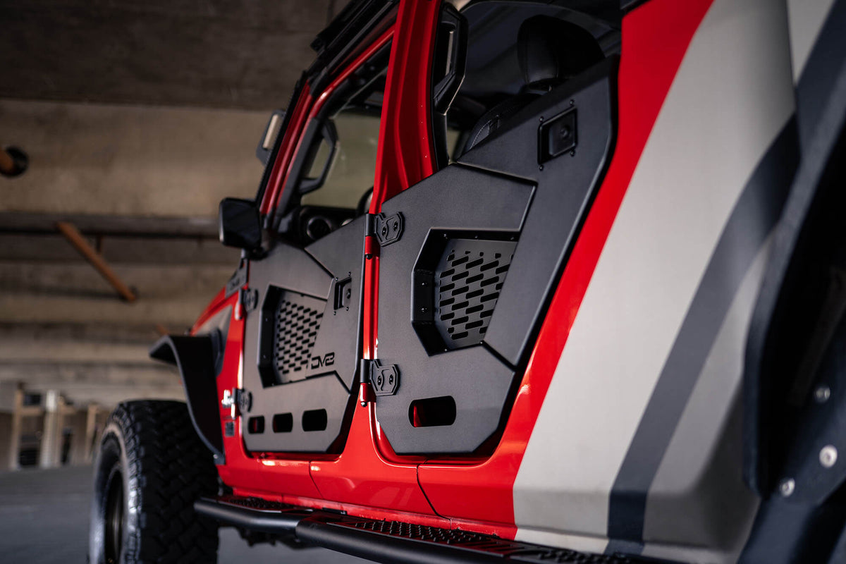 Jeep Wrangler JL & Gladiator JT Spec Series Half Doors Rear Set