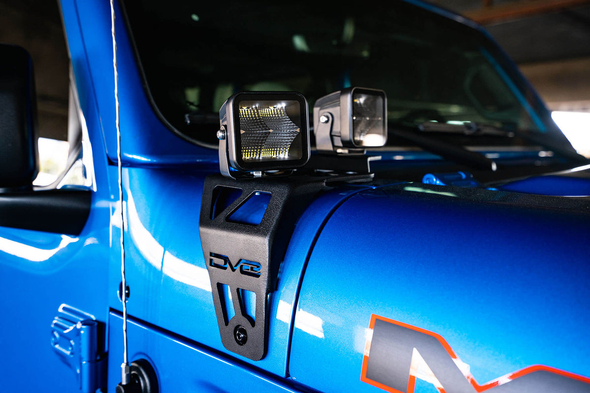 Jeep JL 392 & Jeep JT Mojave Edition Dual Pod Light Mounts