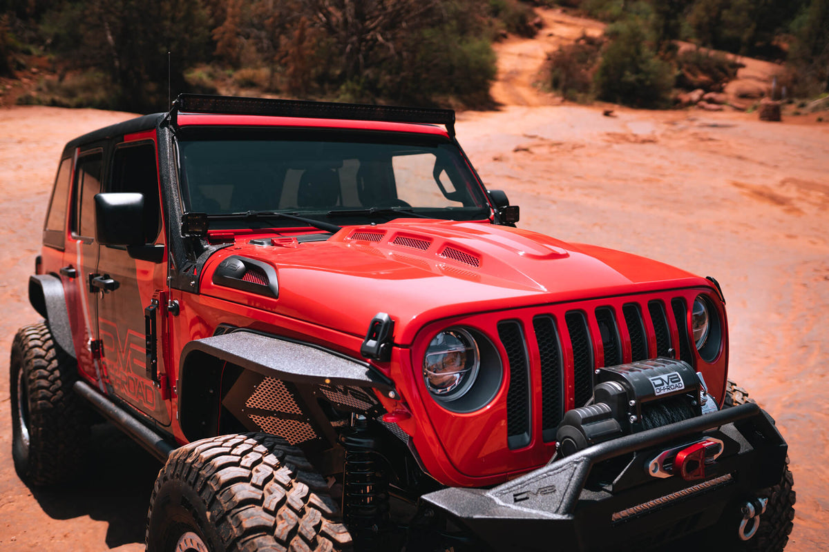 Jeep JL & Jeep JT Heat Dispersion Hood