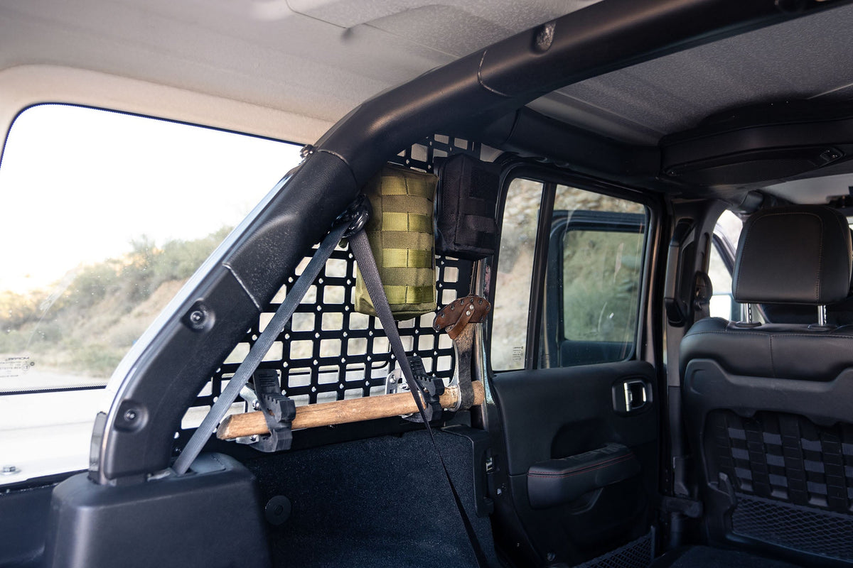 Jeep Wrangler JL Rear Window Molle Panels