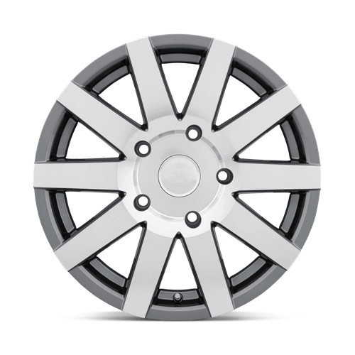Black Rhino Hard Alloys Journey 18X8 +48 Gloss Gunmetal W/ Mirror Cut